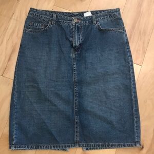 Lucky brand denim skirt